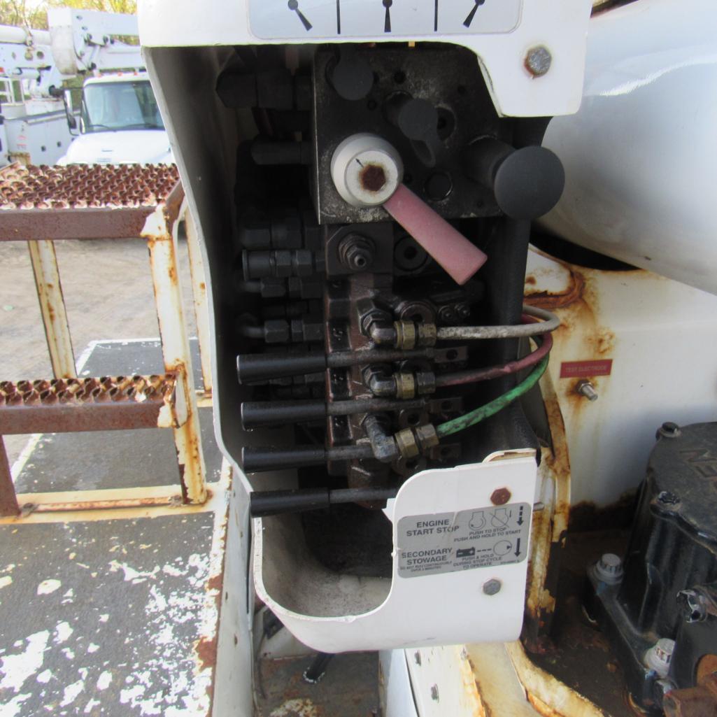 Altec AM55, 55' Rear Mounted 2-Man Bucket Aerial Boom, S/N 0413DM4506, Front & Rear A-Frame