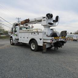 Altec DM47BT-R Rear Mounted Digger Derrick, S/N 0114FB1062, 15,000 Lb. Winch, 18" Auger (2014),