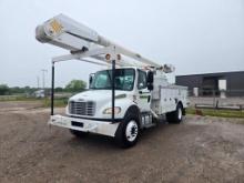 Altec AA755, 55' Aerial 1-Man Bucket Boom, S/N 03139Z7224, Material Handling Equipted, Rear Mounted