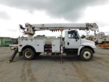 Altec DM47BTR Derrick Digger, S/N 0512FR0192, 15,000 Lb. Capacity Winch (2012), Rear Mounted on