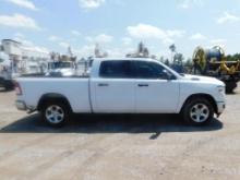2019 Dodge Ram 1500 Crew Cab Pick Up Truck, VIN: 1C6SRFNTXKN652254, 5.7 L Hemi Gasoline Engine,