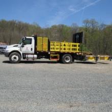 2021 TMA 15' Scorpion Package Truck TMA#M03145, LED Arrow Board Mounted on 2022 International MV607