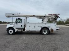 Altec AM44, 2-Man Bucket Aerial Boom, 55' Platform Capacity, 600 Lb. Capacity, S/N 0213DM4426,