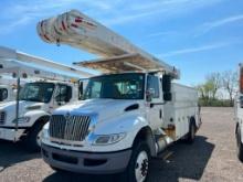 Versailft VO35 1-Man Bucket Aerial Boom, Mounted on International 4400 SBA 4x2 Day Cab Truck, VIN: