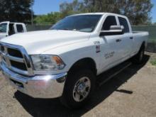 2018 Dodge Ram 2500 Pickup Truck w/Mega Cab, VIN: 3CUR5HJ2JG390184, V8, 5.4L Hemi, Auto Trans, 4X4,