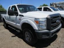 Ford F-250 XL Pickup Truck w/Extended Cab, VIN: 1FT7X2B68FEA23545, V8, 6.2L, Auto Trans, 4X4,