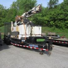 Altec DM47B-TR Yard Machine Diesel Powered Tracked Derrick Digger, 18" Auger, (2) 1-Man Bucket