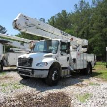 Terex HI-Ranger HRX-55, 55' Rear Mounted Bucket Truck, S/N 2150153628, 2-Man Bucket, Front & Rear