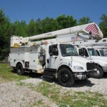 Terex HI-Ranger HR52M, 52' 1-Man Bucket Aerial Boom, S/N 2110343954, Front & Rear A-Frame Outriggers