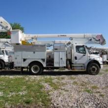 Terex Hi-Ranger HR52M, 52' 1-Man Aerial Boom Rear Mounted, S/N 2110343953, Front & Rear A-Frame