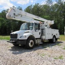 Terex HI-Ranger HR52M, 52' Rear Mounted 1-Man Bucket Truck, S/N 2110443968, Front & Rear A-Frame