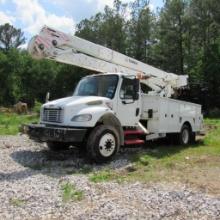 HI-Ranger HRX-55, 55' Rear Mounted 1-Man Aerial Boom, S/N 2100441584, Front & Rear A-Frame