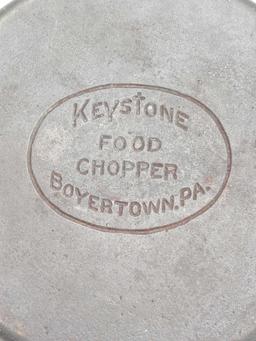 Keystone Boyertown, PA & Puritan No 5 Cast Iron Skillets