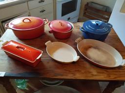 Le Creuset Cookware Lot