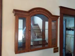 Mirrored wall cabinet 34x6x31