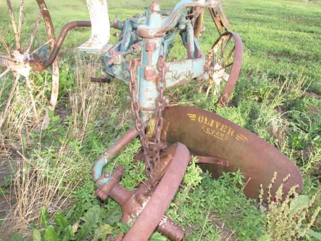 Emerson W558 One Bottom Horse Drawn Plow on Steel