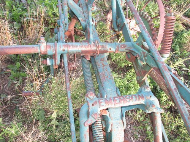 Emerson W558 One Bottom Horse Drawn Plow on Steel