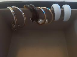 Earring Lot with 2 Rings