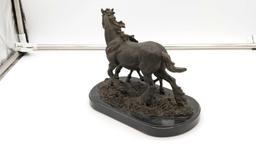 "Running Free Mare & Foal" Anheuser-Busch Collection Piece
