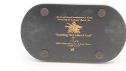 "Running Free Mare & Foal" Anheuser-Busch Collection Piece