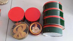 Coca-Cola Tin Lot (8)