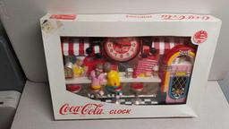 Coca-Cola Horloge Clock 21"x14"