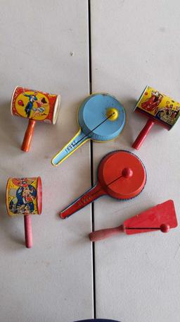 Vintage Noise Maker Lot