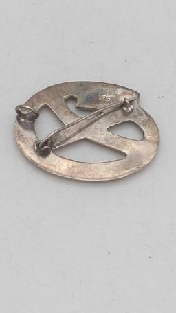 Decorative Pin Marked .925 9.06 gr