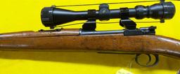 1895 Chilean Mauser 308 Winchester Bolt Action Rifle w/Tasco 3x9 Scope, SN#B6280