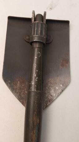 Unmarked US Military Style Folding Shovel