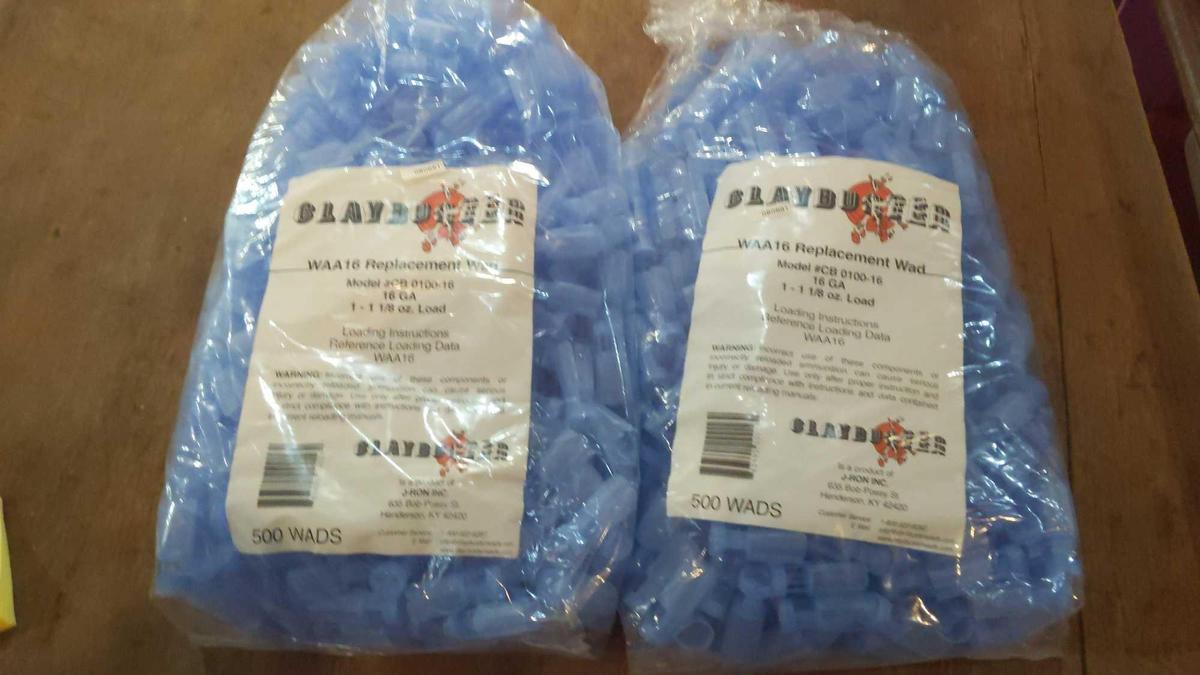 1000 - Claybuster WAA16 Replacement Wad 16 Ga 1-1/8oz Load