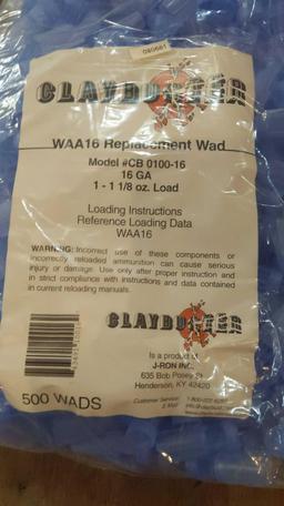 1000 - Claybuster WAA16 Replacement Wad 16 Ga 1-1/8oz Load
