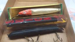 3 Muskie Lures -Cisco Kid & 2 Suick