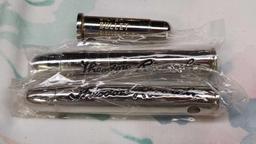 Theodore Roosevelt NRA 405 Winchester Chrome Silver Bullet Key Chain