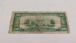 1928 B Twenty Dollar Bill