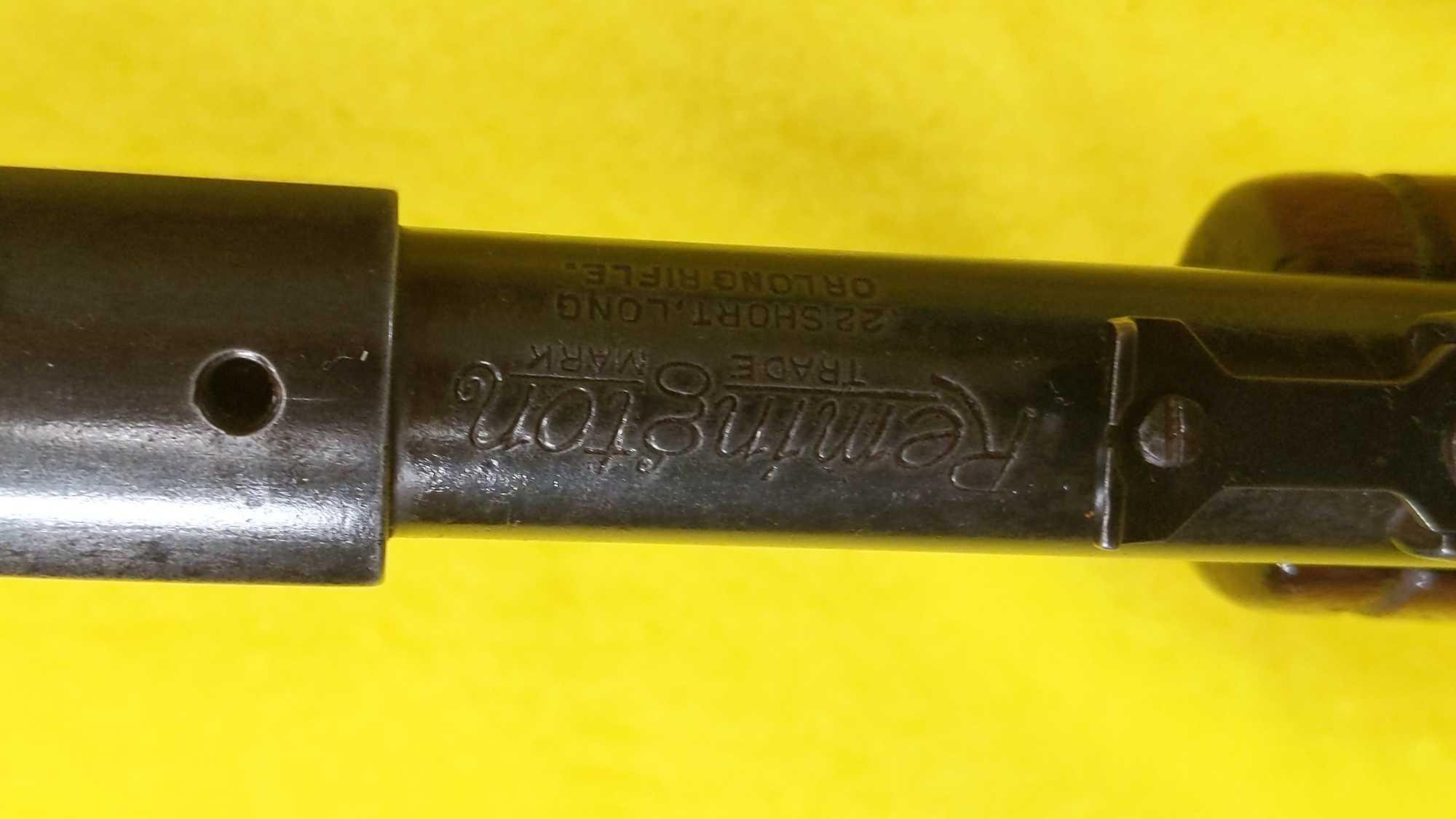 Remington 22 cal Pump S,L,LR Rifle SN 260200 (inoperable)