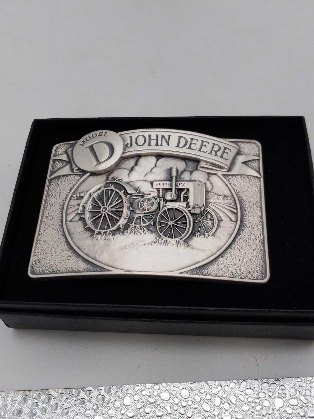 JOHN DEERE MODEL D BELT BUCKLE