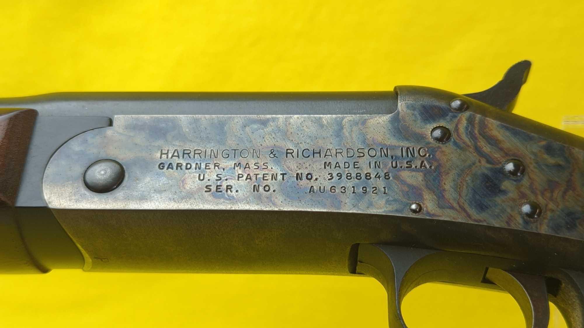 HARRINGTON RICHARDSON SINGLE SHOT 20 GAUGE MODEL 58 SN AU631921