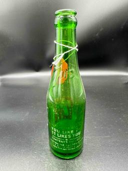 7-UP BOTTLE 1937 NO LOCATION