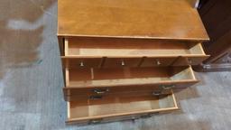 TWO-PIECE BOOKSHELF CABINET 30"x19"x78"