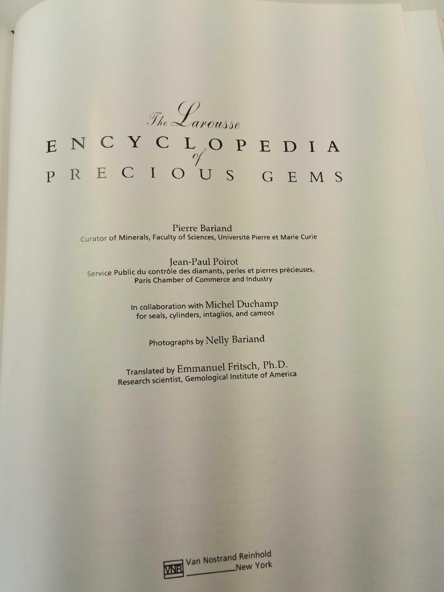 THE LAROUSSE ENCYCLOPEDIA OF PRECIOUS GEMS, & JEWELRY ANTIQUES CHECKLIST, STEPHEN GILES.