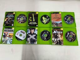 ORIGINAL XBOX GAMES LOT 5 - UNTESTED