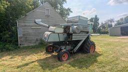 GLEENER F COMBINE, GM STRAIGHT 6, GRAIN TANK EXT.