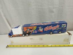KELLOGG'S RACING SEMI WITH BOX