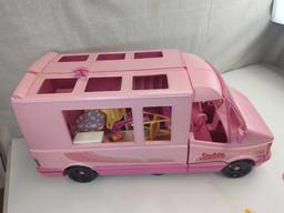 BARBIE 1988 MAGICAL MOTORHOME NOT COMPLETE NO BOX