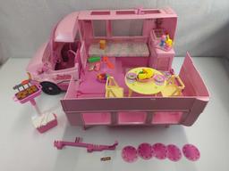 BARBIE 1988 MAGICAL MOTORHOME NOT COMPLETE NO BOX