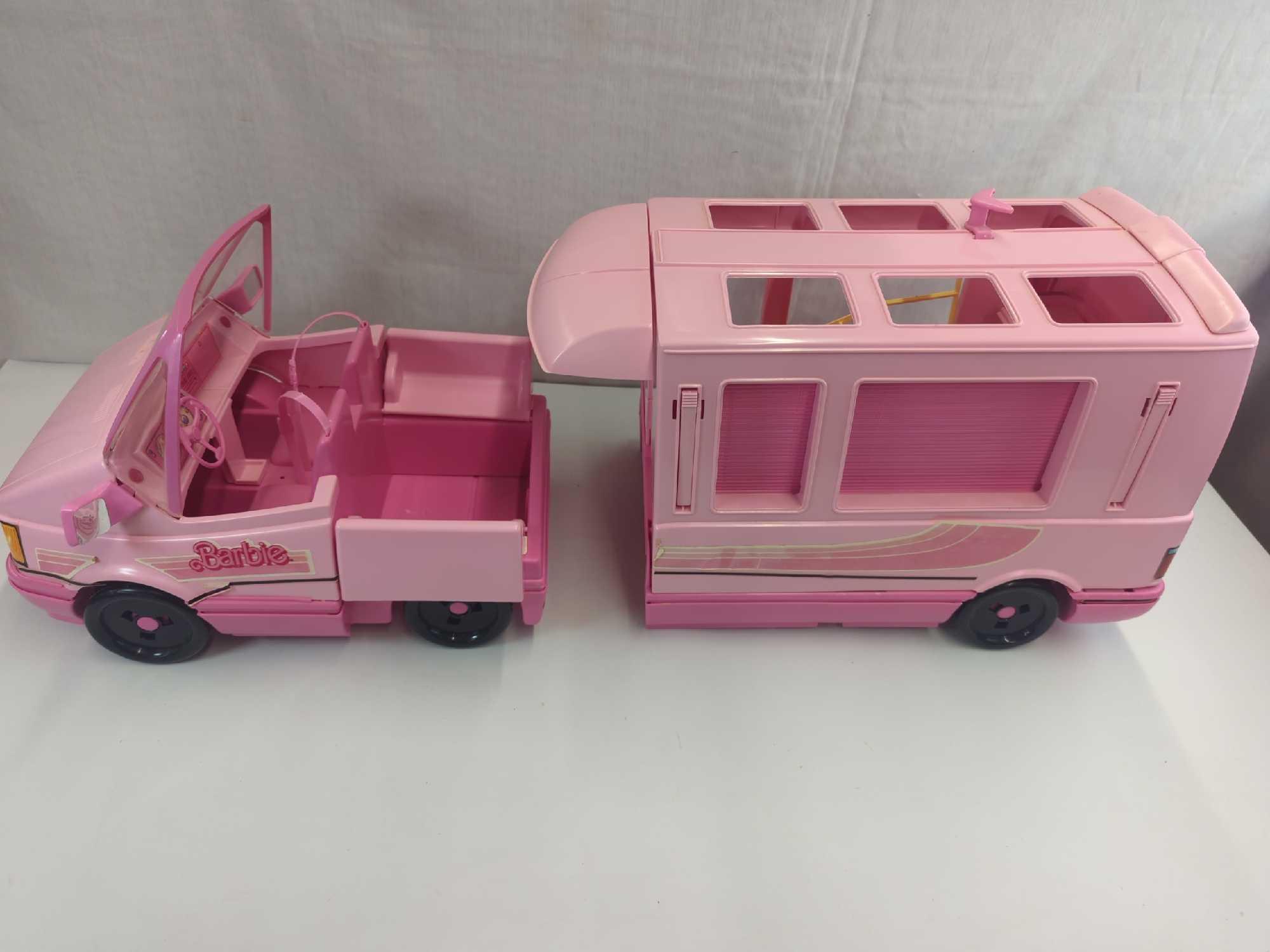 BARBIE 1988 MAGICAL MOTORHOME NOT COMPLETE NO BOX