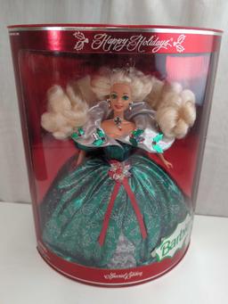 BARBIE DOLL SPECIAL EDITION 1995 HAPPY HOLIDAYS IN BOX BY MATTEL