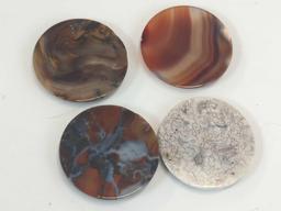 POLISHED ROUND STONES (4)