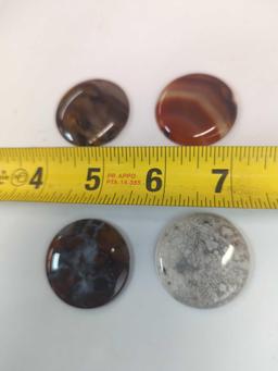 POLISHED ROUND STONES (4)